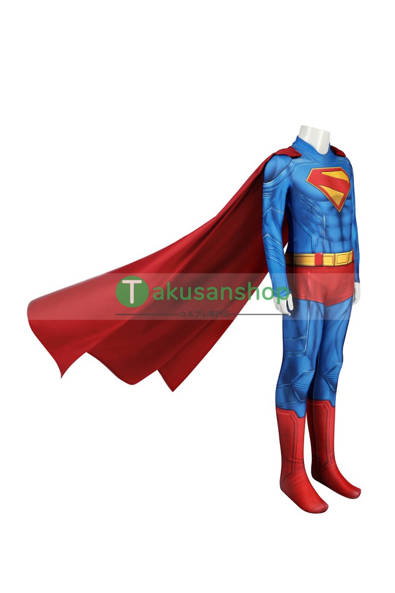 画像5: 子供向  Superman 2025映画 スーパーマン：レガシー クラーク・ケント 風 コスチューム コスプレ衣装 (5)