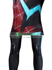 画像14: スパイダーマン 2 Spider-Man 2 マイルス・モラレス 風 全身タイツ コスチューム コスプレ衣装 (14)