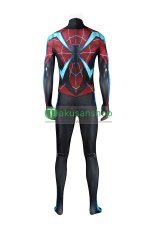 画像6: スパイダーマン 2 Spider-Man 2 マイルス・モラレス 風 全身タイツ コスチューム コスプレ衣装 (6)