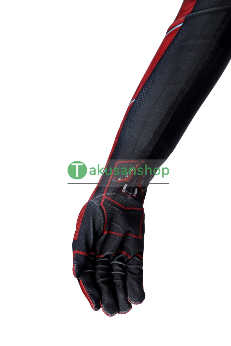 画像12: 子供向 スパイダーマン 2 Spider-Man 2 マイルス・モラレス マイルズ  風 全身タイツ コスチューム コスプレ衣装 (12)