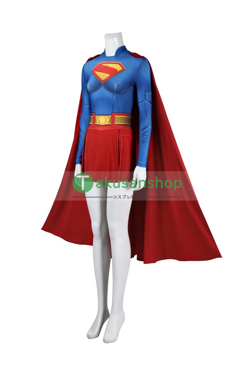 画像2: Superman 2025映画 スーパーマン:レガシー  スーパーガール Supergirl  風 全身タイツ コスチューム コスプレ衣装 (2)