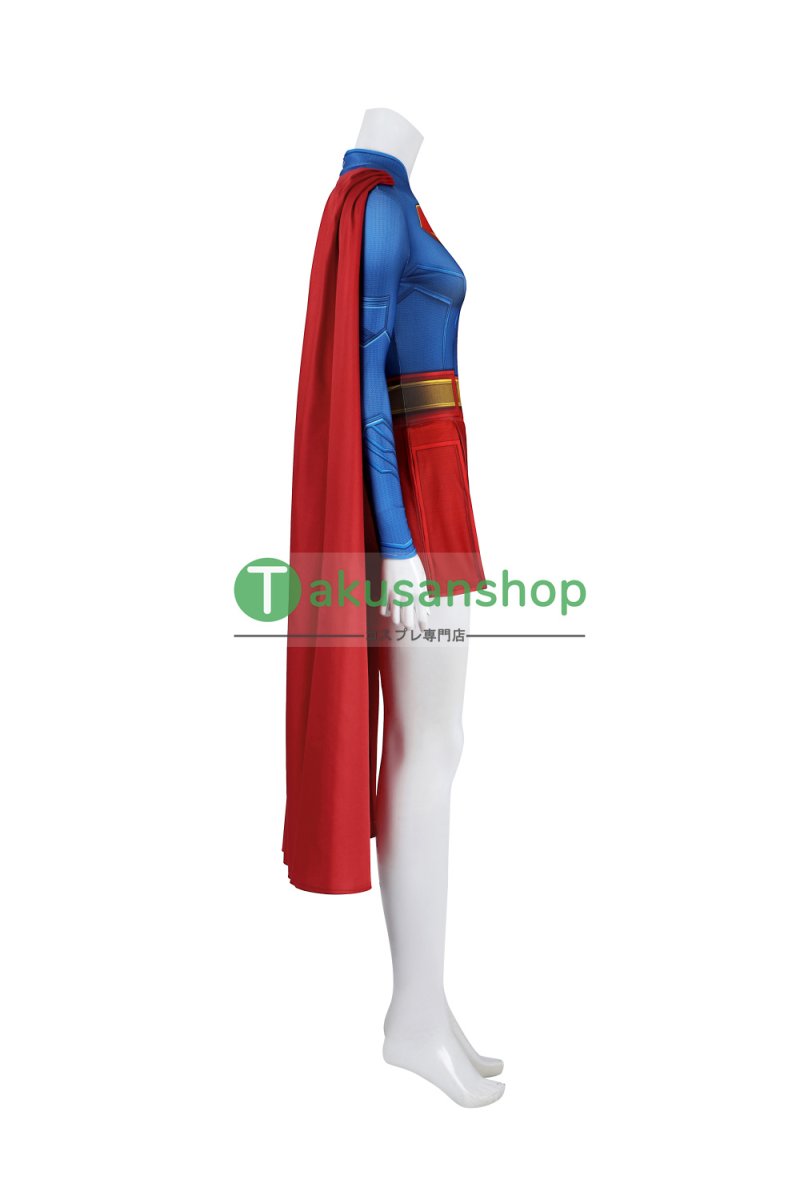 画像3: Superman 2025映画 スーパーマン:レガシー  スーパーガール Supergirl  風 全身タイツ コスチューム コスプレ衣装 (3)
