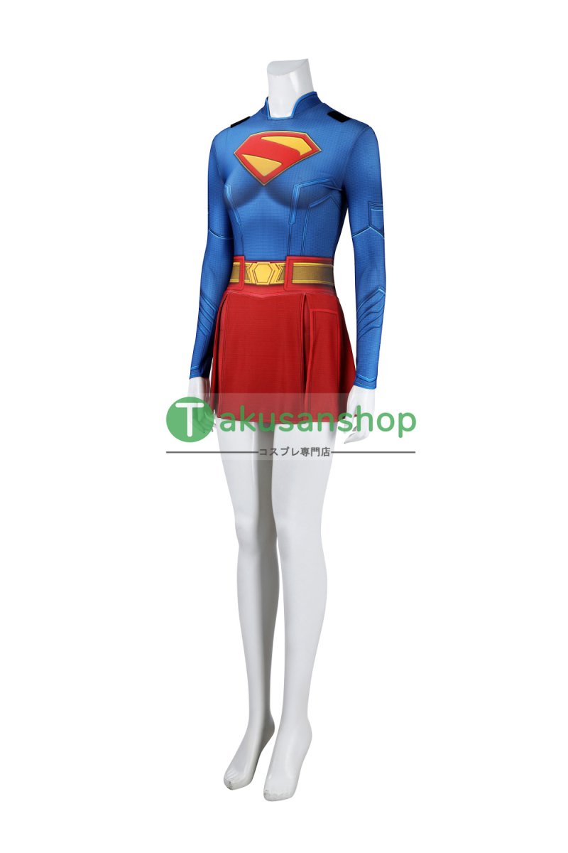 画像6: Superman 2025映画 スーパーマン:レガシー  スーパーガール Supergirl  風 全身タイツ コスチューム コスプレ衣装 (6)