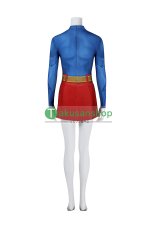 画像8: Superman 2025映画 スーパーマン：レガシー  スーパーガール Supergirl  風 全身タイツ コスチューム コスプレ衣装 (8)