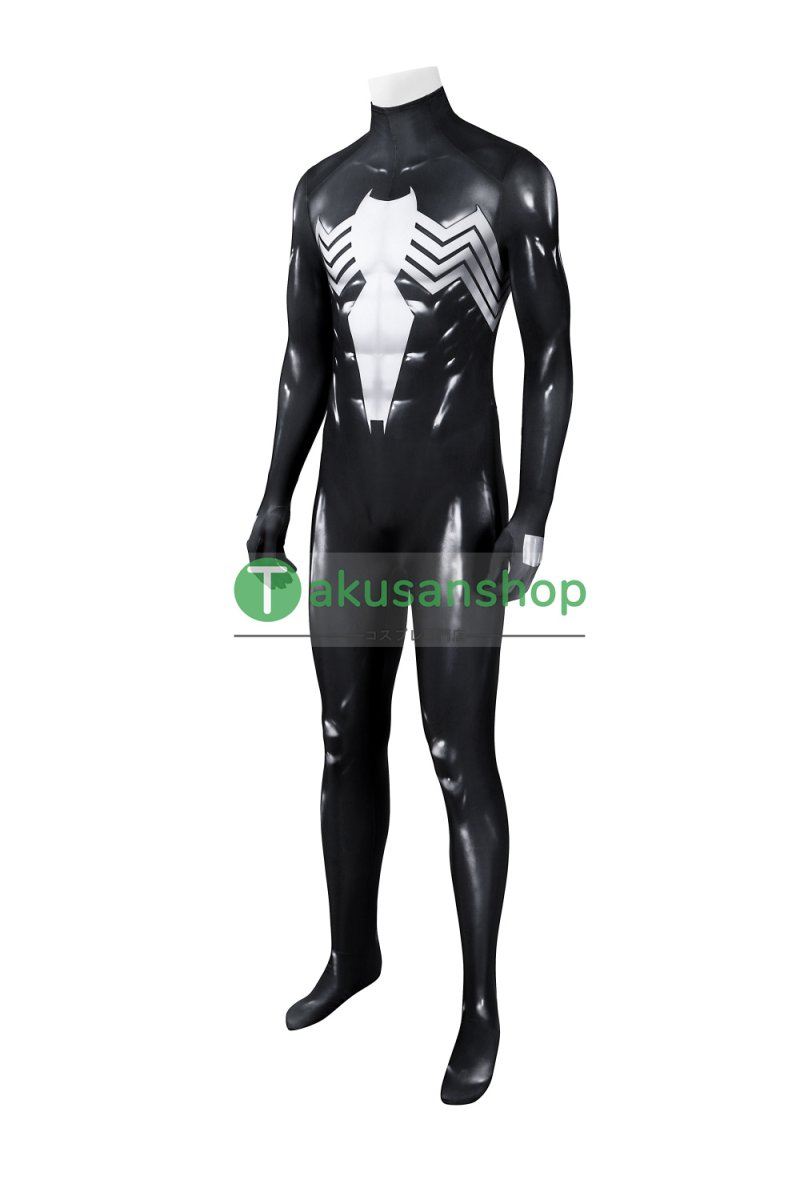 画像4: スパイダーマン 2 Spider-Man 2 ピーター・パーカー 風 全身タイツ コスチューム コスプレ衣装 (4)