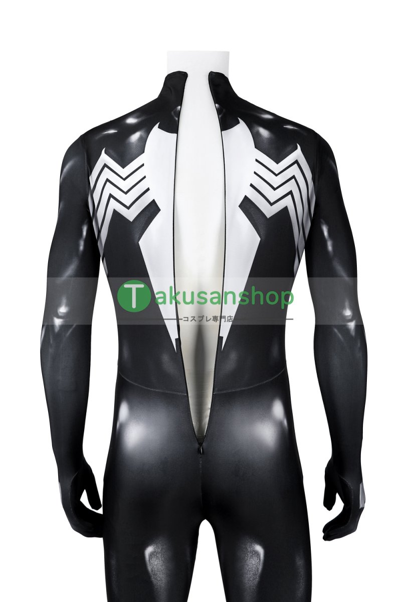 画像7: スパイダーマン 2 Spider-Man 2 ピーター・パーカー 風 全身タイツ コスチューム コスプレ衣装 (7)
