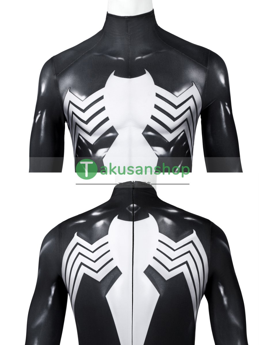 画像8: スパイダーマン 2 Spider-Man 2 ピーター・パーカー 風 全身タイツ コスチューム コスプレ衣装 (8)