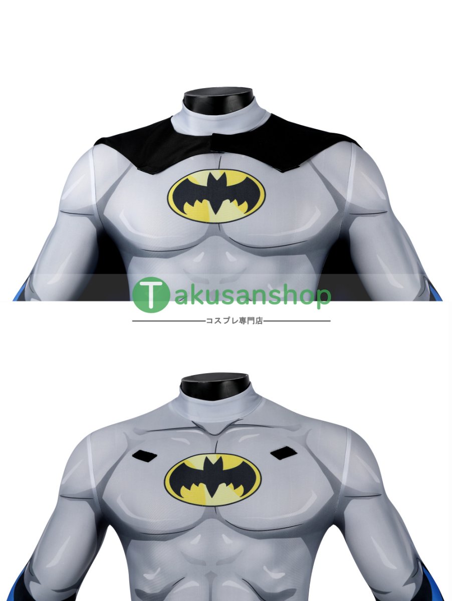 画像13: The Batman ザ・バットマン 風 全身タイツ コスチューム コスプレ衣装 (13)
