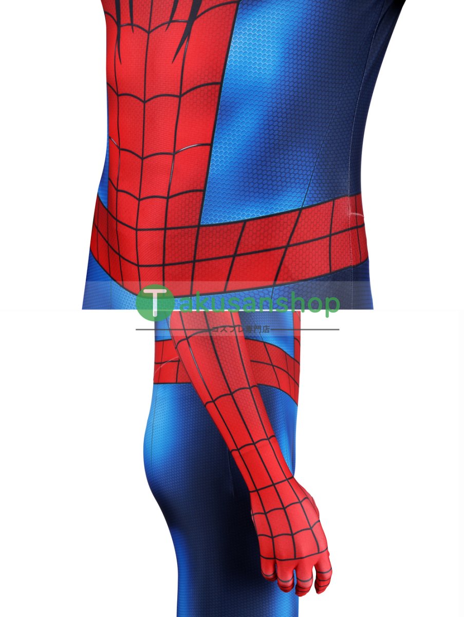 画像13: Spider-Man スパイダーマン：ブランド・ニュー・デイ ピーター・パーカー 風 全身タイツ コスチューム コスプレ衣装 (13)