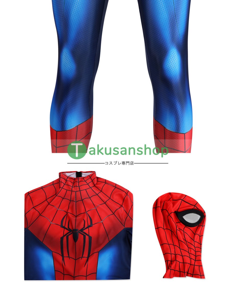 画像15: Spider-Man スパイダーマン：ブランド・ニュー・デイ ピーター・パーカー 風 全身タイツ コスチューム コスプレ衣装 (15)