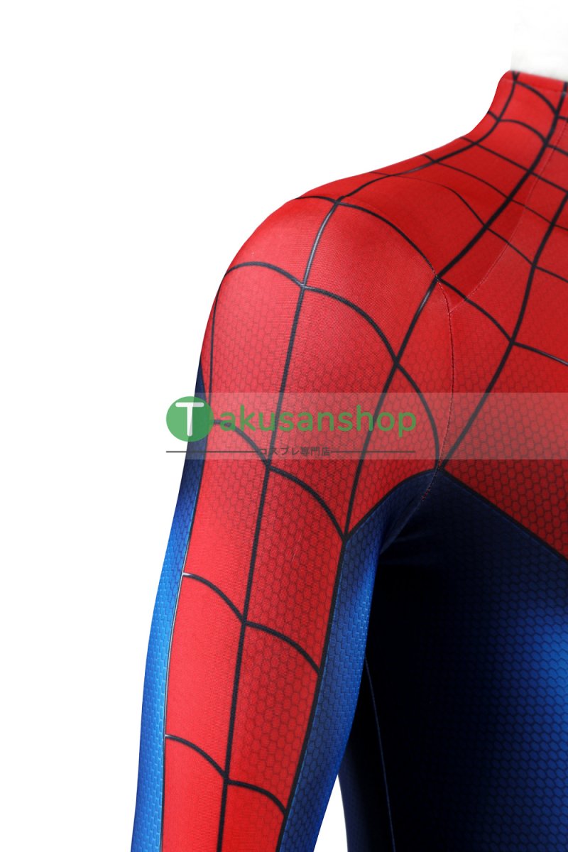画像8: Spider-Man スパイダーマン：ブランド・ニュー・デイ ピーター・パーカー 風 全身タイツ コスチューム コスプレ衣装 (8)