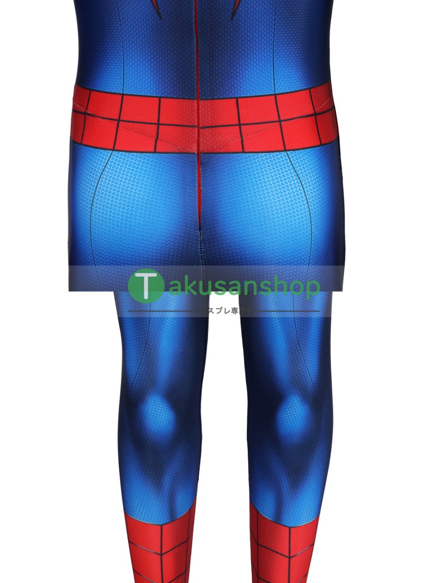 画像10: 子供向 Spider-Man スパイダーマン：ブランド・ニュー・デイ ピーター・パーカー 風 全身タイツ コスチューム コスプレ衣装 (10)