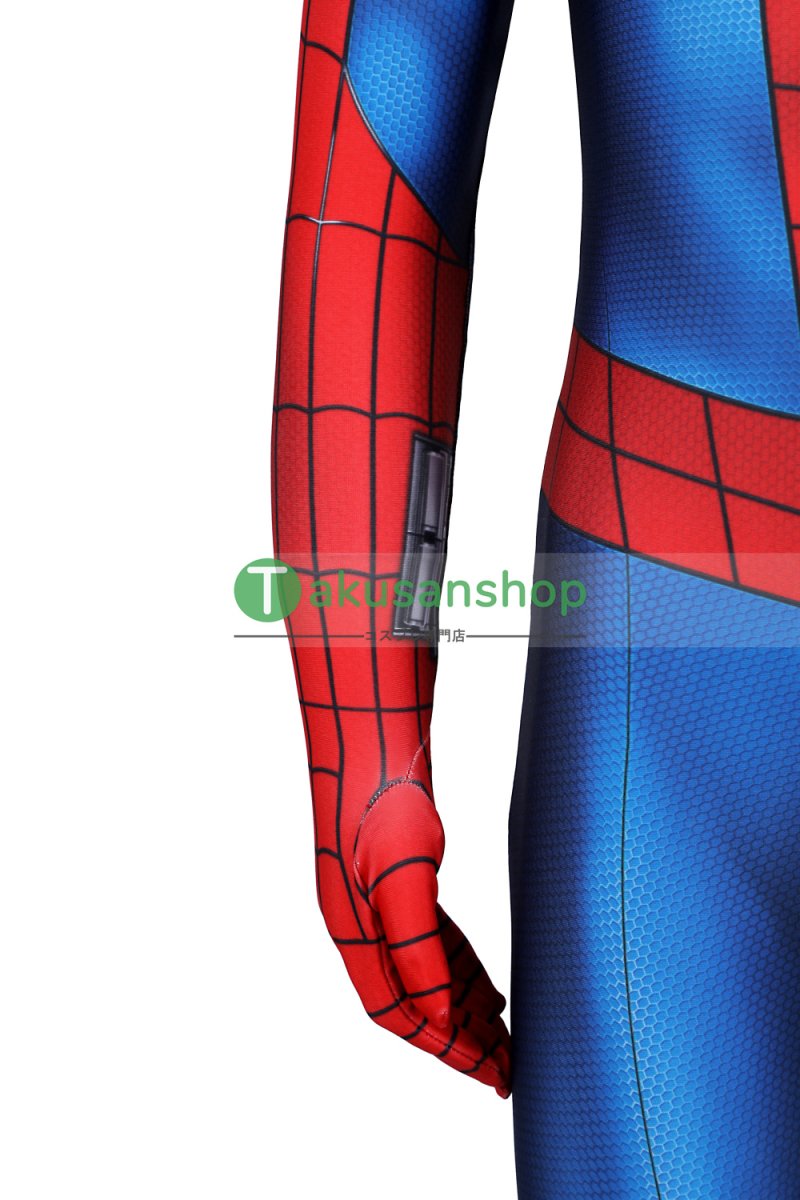 画像11: 子供向 Spider-Man スパイダーマン：ブランド・ニュー・デイ ピーター・パーカー 風 全身タイツ コスチューム コスプレ衣装 (11)