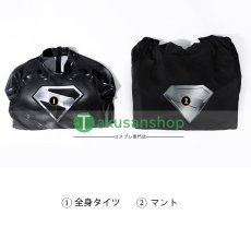 画像28: Superman 2025映画 スーパーマン：レガシー  クラーク・ケント  風 コスチューム コスプレ衣装 (28)