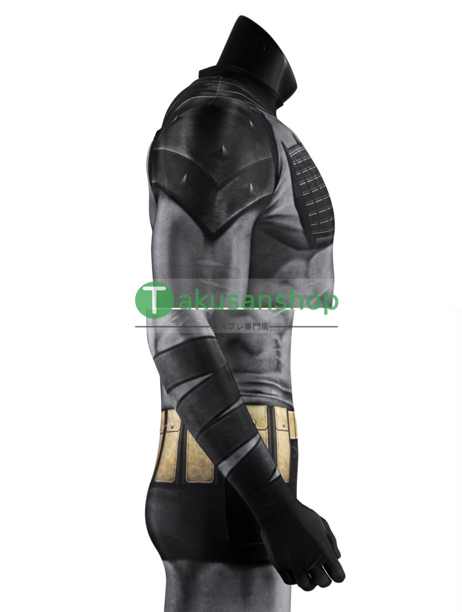 画像15: アブソリュート・バットマン 絶対バットマン ブルース・ウェイン 風 全身タイツ コスチューム コスプレ衣装 (15)