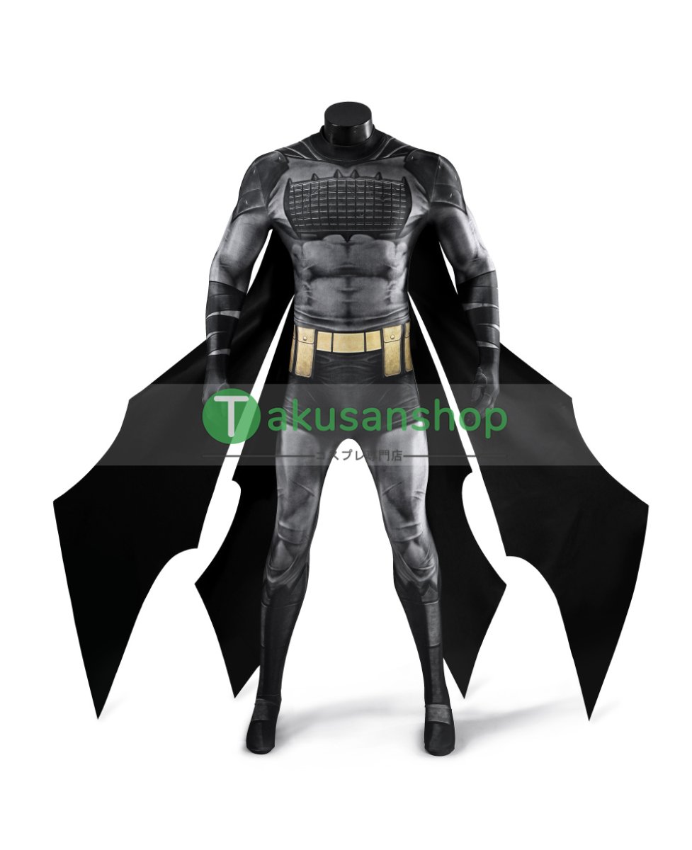 画像3: アブソリュート・バットマン 絶対バットマン ブルース・ウェイン 風 全身タイツ コスチューム コスプレ衣装 (3)