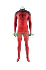画像3: スパイダーマン スカーレットスパイダー スーツ  風 全身タイツ コスチューム コスプレ衣装 (3)