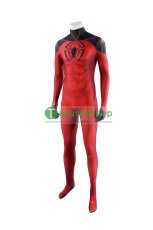 画像4: スパイダーマン スカーレットスパイダー スーツ  風 全身タイツ コスチューム コスプレ衣装 (4)