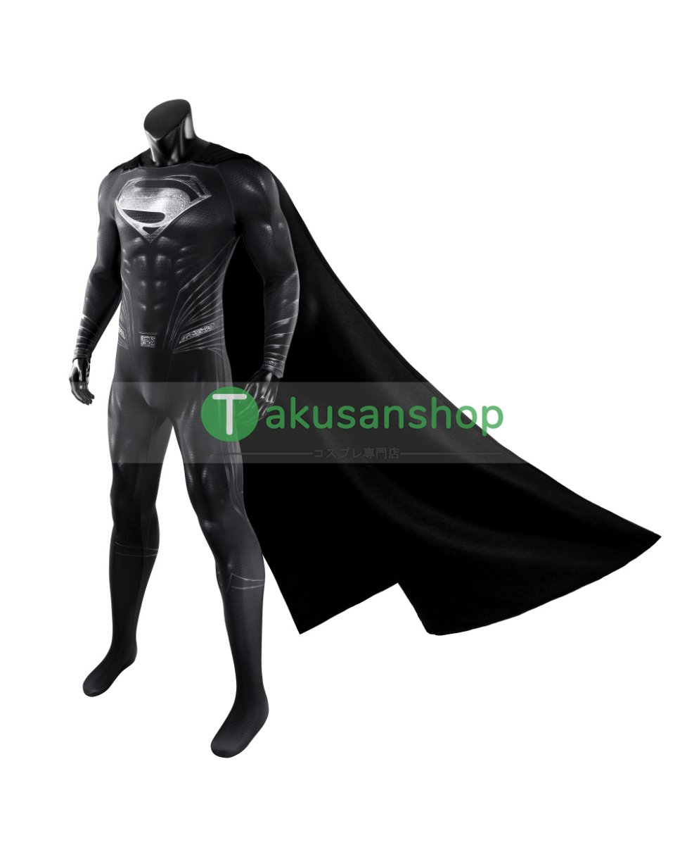 画像2: ジャスティス・リーグ  Superman  スーパーマン   クラーク・ケント  風 コスチューム コスプレ衣装 (2)