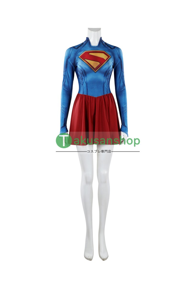 画像12: Supergirl スーパーガール  カラ・ゾー＝エル  風 コスチューム コスプレ衣装 (12)