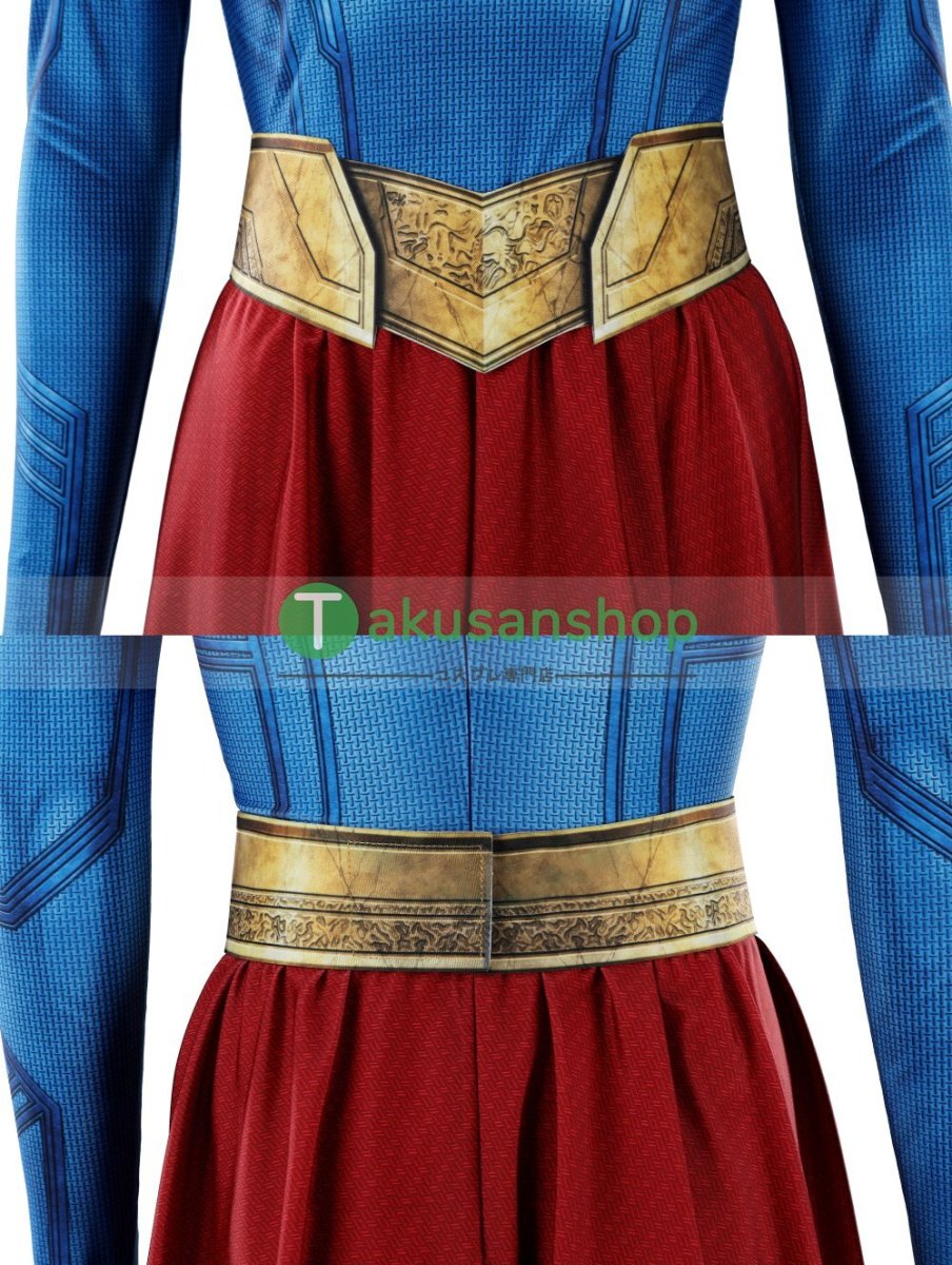 画像16: Supergirl スーパーガール  カラ・ゾー＝エル  風 コスチューム コスプレ衣装 (16)
