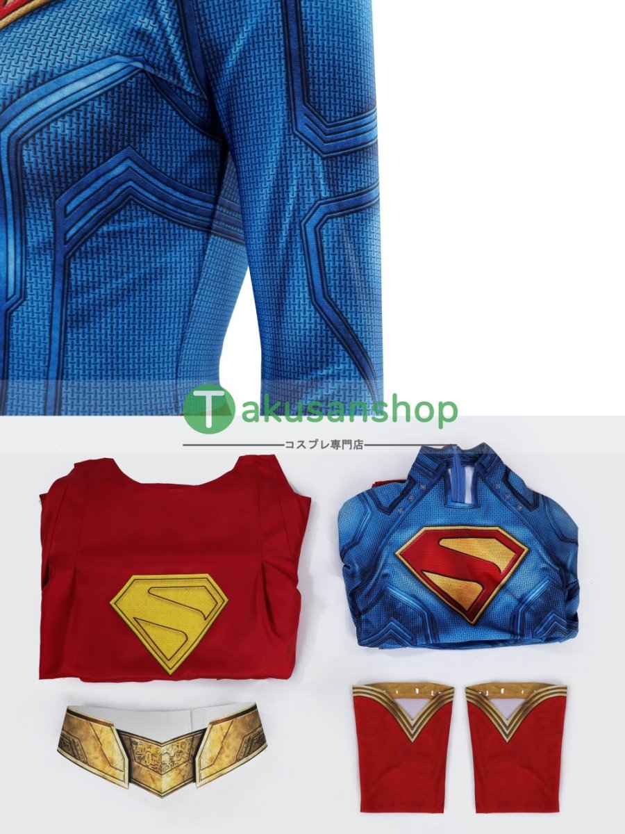 画像18: Supergirl スーパーガール  カラ・ゾー＝エル  風 コスチューム コスプレ衣装 (18)