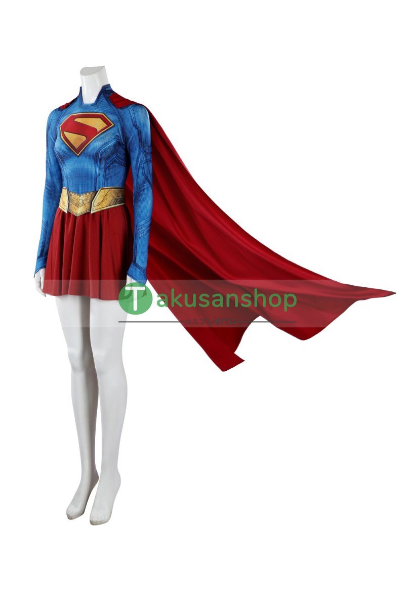 画像6: Supergirl スーパーガール  カラ・ゾー＝エル  風 コスチューム コスプレ衣装 (6)