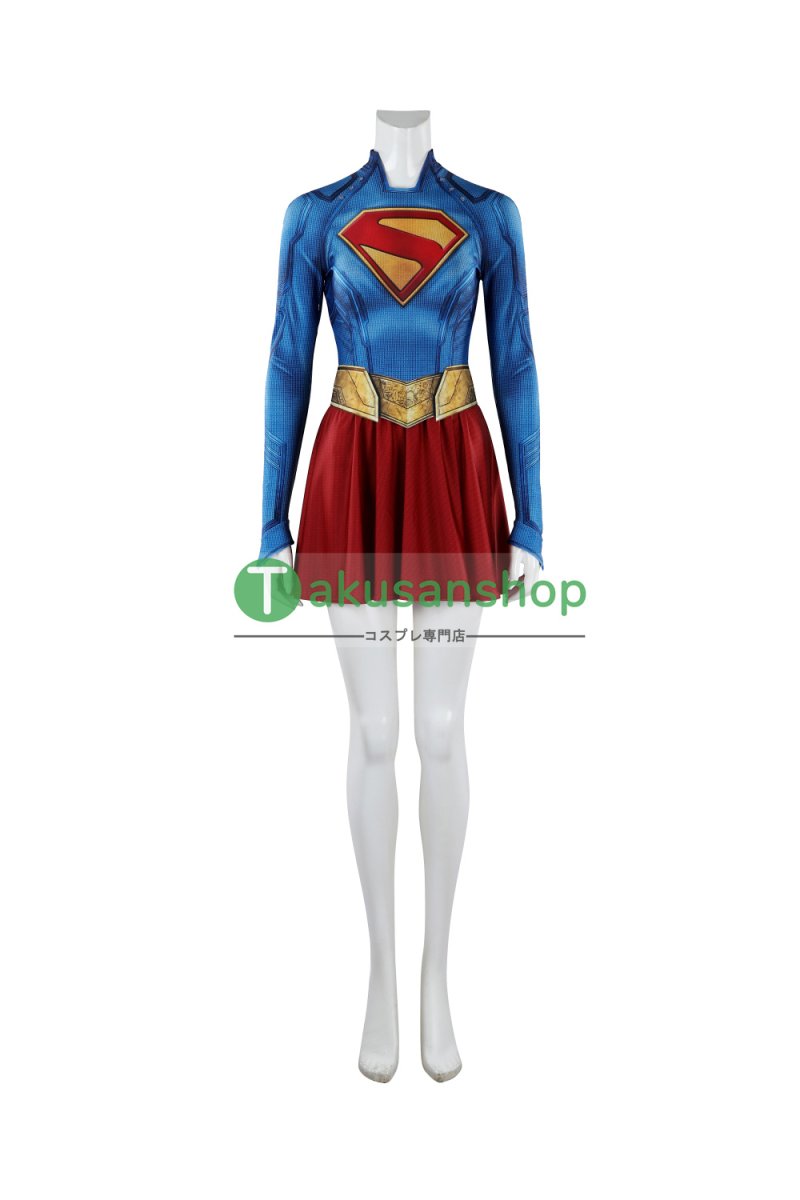 画像8: Supergirl スーパーガール  カラ・ゾー＝エル  風 コスチューム コスプレ衣装 (8)
