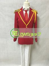 画像1: キンプリ KING OF PRISM by PrettyRhythm キング・オブ・プリズム  神浜コウジ   速水ヒロ 仁科カヅキ 華京院学園高等部制服風 コスプレ衣装 (1)