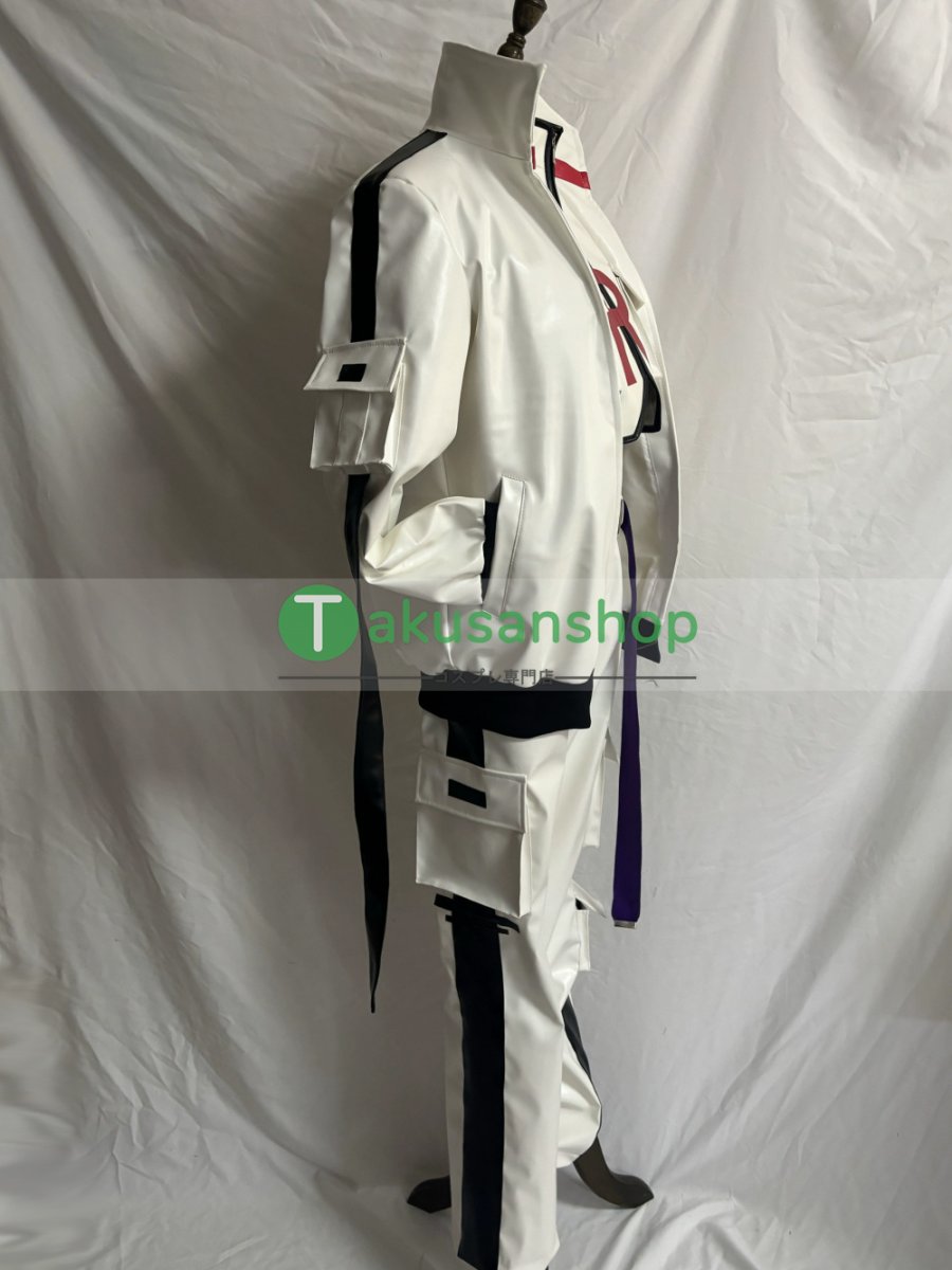 画像2: ポケットモンスター ロケット団  コジロウ  風 コスチューム コスプレ衣装 オーダーメイド (2)