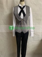 画像3: Fate/Grand Order フェイト・グランドオーダー FGO ベディヴィエール  シルバー・バトラー 風 コスプレ衣装 コスチューム オーダーメイド (3)