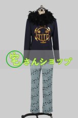 画像1: ONE PIECE ワンピース トラファルガー・ロー 風 コスプレ衣装 (1)