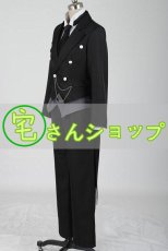 画像2: 黒執事II 2期 セバスチャン・ミカエリス 燕尾服 コスプレ衣装 (2)