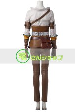 画像5: ウィッチャー3：ワイルドハント CIRI シリ 靴付き コスプレ衣装 (5)