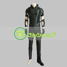 画像1: Arrow アローシーズン4 オリバー・クイーン Oliver Queen 靴付きコスプレ衣装 (1)