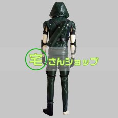 画像4: Arrow アローシーズン4 オリバー・クイーン Oliver Queen 靴付きコスプレ衣装 (4)