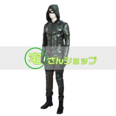 画像3: Arrow アローシーズン5 オリバー・クイーン Oliver Queen 靴付き コスプレ衣装 (3)