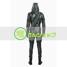 画像4: Arrow アローシーズン5 オリバー・クイーン Oliver Queen 靴付き コスプレ衣装 (4)