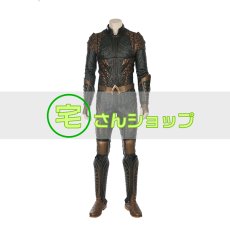 画像1: 2017映画 Justice League ジャスティス・リーグ  アーサー・カリー  アクアマン 靴付き　コスプレ衣装 (1)