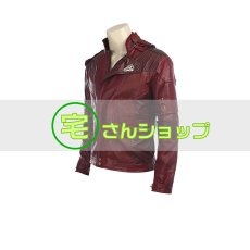 画像3: 【在庫品】【男XXXL】ガーディアンズ・オブ・ギャラクシー: リミックス ピーター・クイル スター・ロード  ジャケット　コスプレ衣装 (3)