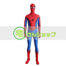 画像1: 2017映画  スパイダーマン:ホームカミング Spider Man ピーター・パーカー 靴付き コスプレ衣装  バラ売り可 (1)