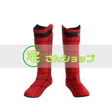 画像11: 2017映画  スパイダーマン:ホームカミング Spider Man ピーター・パーカー 靴付き コスプレ衣装  バラ売り可 (11)