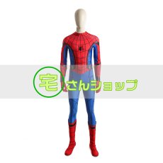 画像5: 2017映画  スパイダーマン:ホームカミング Spider Man ピーター・パーカー 靴付き コスプレ衣装  バラ売り可 (5)