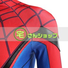 画像7: 2017映画  スパイダーマン:ホームカミング Spider Man ピーター・パーカー 靴付き コスプレ衣装  バラ売り可 (7)