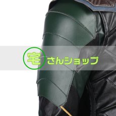 画像11: マイティ・ソー/バトルロイヤル ロキ  靴付き コスプレ衣装  バラ売り可 (11)