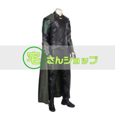 画像3: マイティ・ソー/バトルロイヤル ロキ  靴付き コスプレ衣装  バラ売り可 (3)