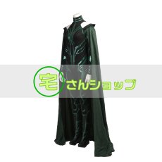 画像4: マイティ・ソー/バトルロイヤル ヘラ 死を司る女神 靴付き コスプレ衣装  バラ売り可 (4)