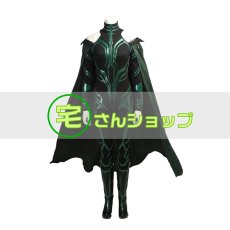 画像2: マイティ・ソー/バトルロイヤル ヘラ 死を司る女神 靴付き コスプレ衣装  バラ売り可 (2)