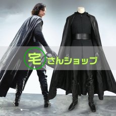 画像1: 映画  スター・ウォーズ 8 /最後のジェダイ カイロ・レン  靴付き コスプレ衣装  バラ売り可 (1)