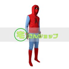 画像3: 2017映画  スパイダーマン:ホームカミング Spider Man ピーター・パーカー   コスプレ衣装  バラ売り可 (3)